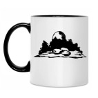 Кружка двухцветная