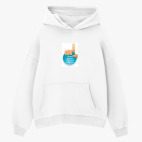 Толстовка худи оверсайз