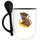 Кружка с ложкой