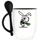 Кружка с ложкой