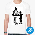 Мужская спортивная футболка