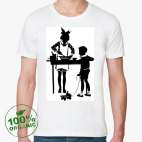 Мужская футболка органик