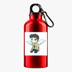 Металлическая бутылка 400 мл UV-DTF