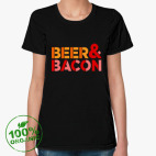 Женская футболка органик