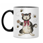 Кружка двухцветная