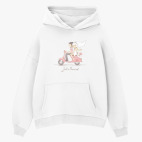 Толстовка худи оверсайз