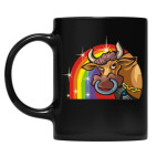 Кружка цветная UV-DTF