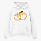 Толстовка худи оверсайз