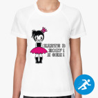 Женская спортивная футболка