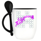 Кружка с ложкой