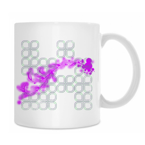 Кружка с принтом Арт