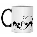 Кружка двухцветная