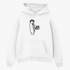 Толстовка худи оверсайз