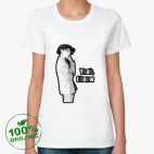 Женская футболка органик