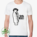 Мужская футболка органик