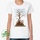 Женская футболка органик