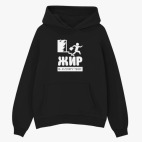 Толстовка худи оверсайз