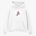 Толстовка худи оверсайз