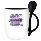 Кружка с ложкой