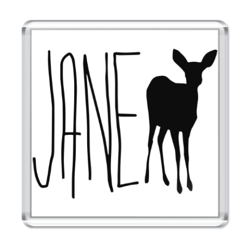 Магнит JANE DOE
