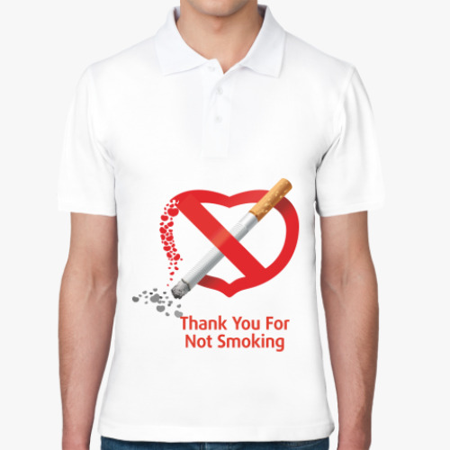 Рубашка поло No smoking