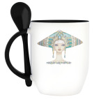 Кружка с ложкой