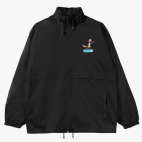 Ветровка с капюшоном