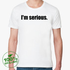 Мужская футболка органик