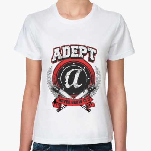 Классическая футболка Adept