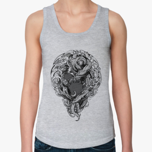 Женская майка с принтом Aquarius