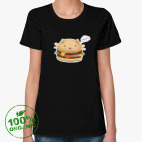 Женская футболка органик