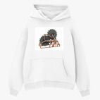 Толстовка худи оверсайз