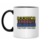 Кружка двухцветная