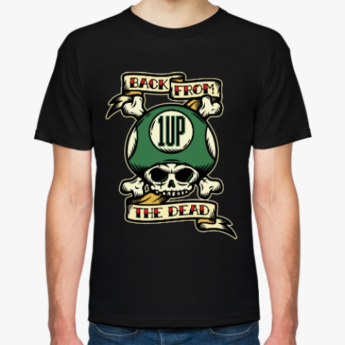 Футболка с принтом Гриб из Марио