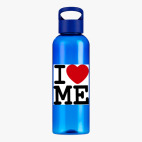 Прозрачная спортивная бутылка