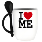 Кружка с ложкой