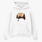 Толстовка худи оверсайз