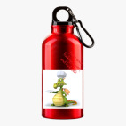 Металлическая бутылка 400 мл UV-DTF