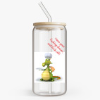 Банка с бамбуковой крышкой