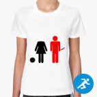 Женская спортивная футболка