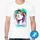 Мужская спортивная футболка