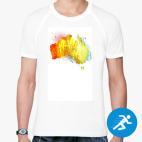 Мужская спортивная футболка