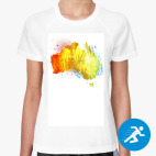 Женская спортивная футболка