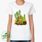 Женская футболка органик