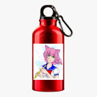 Металлическая бутылка 400 мл UV-DTF