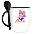 Кружка с ложкой