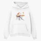 Толстовка худи оверсайз