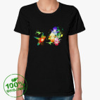 Женская футболка органик