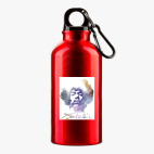 Металлическая бутылка 400 мл UV-DTF