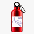 Металлическая бутылка 400 мл UV-DTF